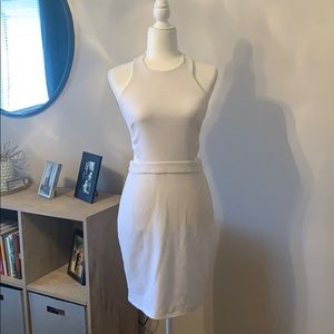 Express | White Back & Side Cutout Mini Dress